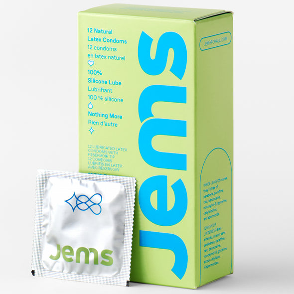 <transcy>Jems Condoms - Pack of 12</transcy>