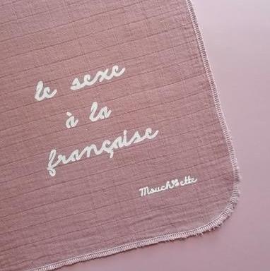 <transcy>After-sex towel - le sexe à la française - pink</transcy>